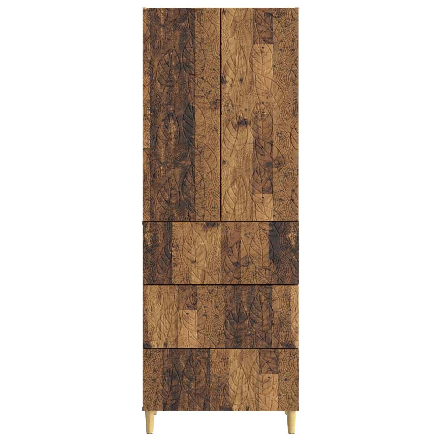Kastenset 2 pcs Oud hout 66 x 34,5 x 90 cm Bewerkt hout is nu te koop bij PeponiXL, paradijselijk wonen!
