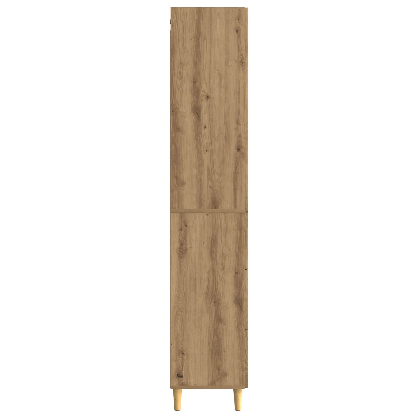 Kastenset 2 pcs Artisanaal eiken 66 x 34,5 x 90 cm Bewerkt hout is nu te koop bij PeponiXL, paradijselijk wonen!