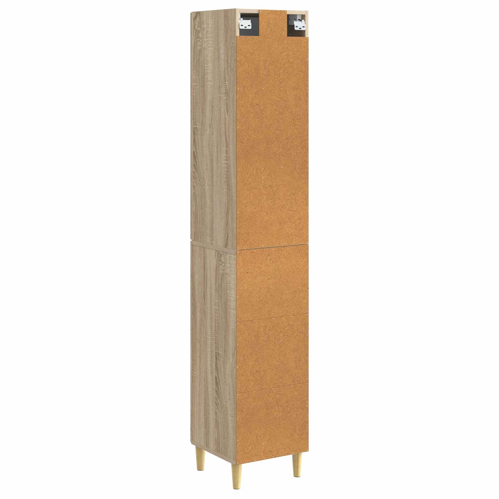 Kastenset 2 pcs Sonoma Eiken 33 x 34,5 x 90 cm Bewerkt hout is nu te koop bij PeponiXL, paradijselijk wonen!