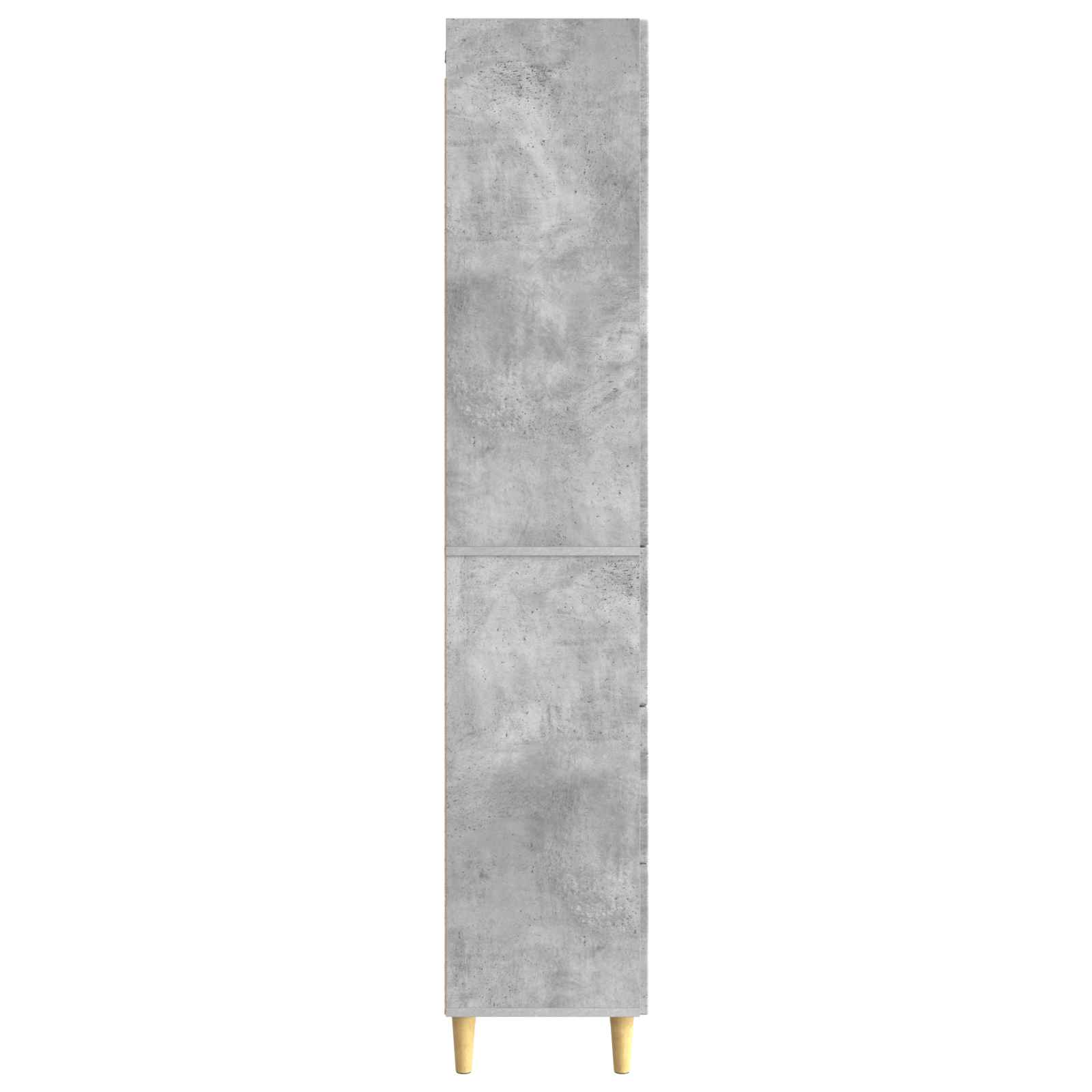 Kastenset 2 pcs Betongrijs 33 x 34,5 x 90 cm Bewerkt hout is nu te koop bij PeponiXL, paradijselijk wonen!