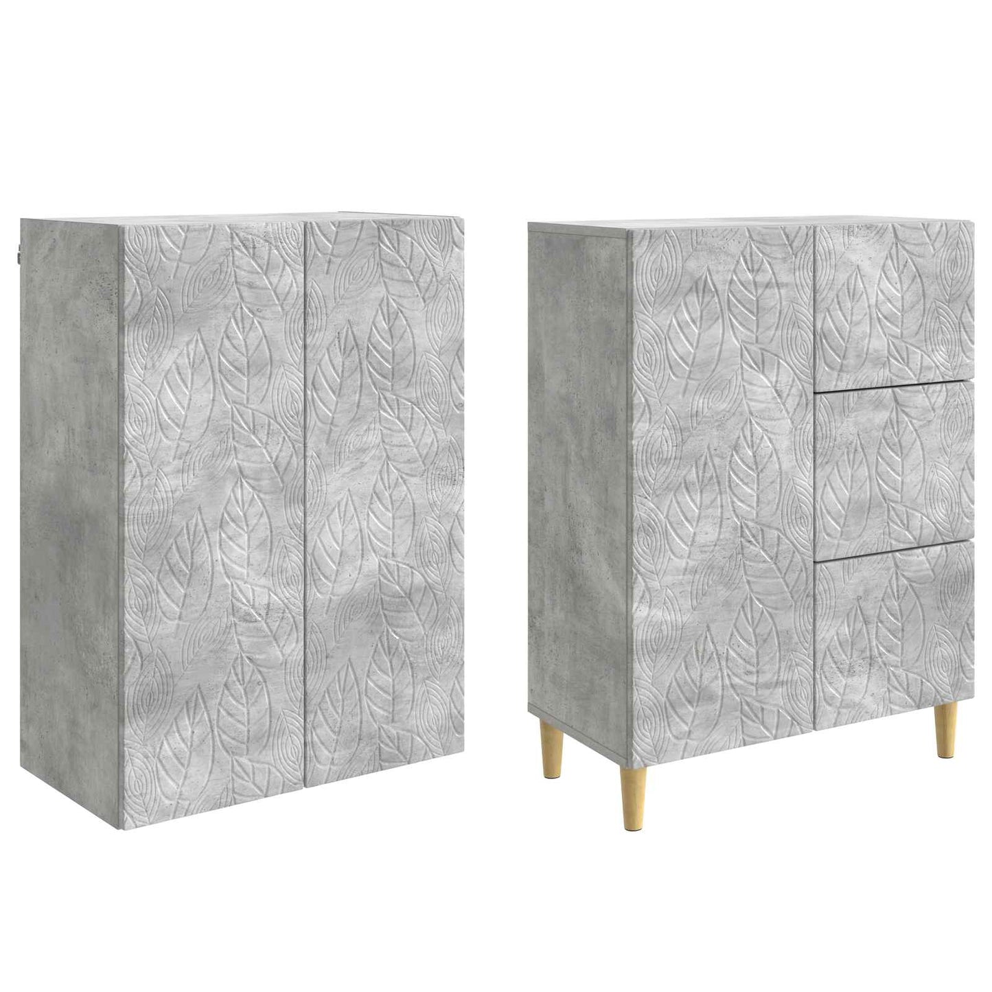 2 pcs Betongrijs