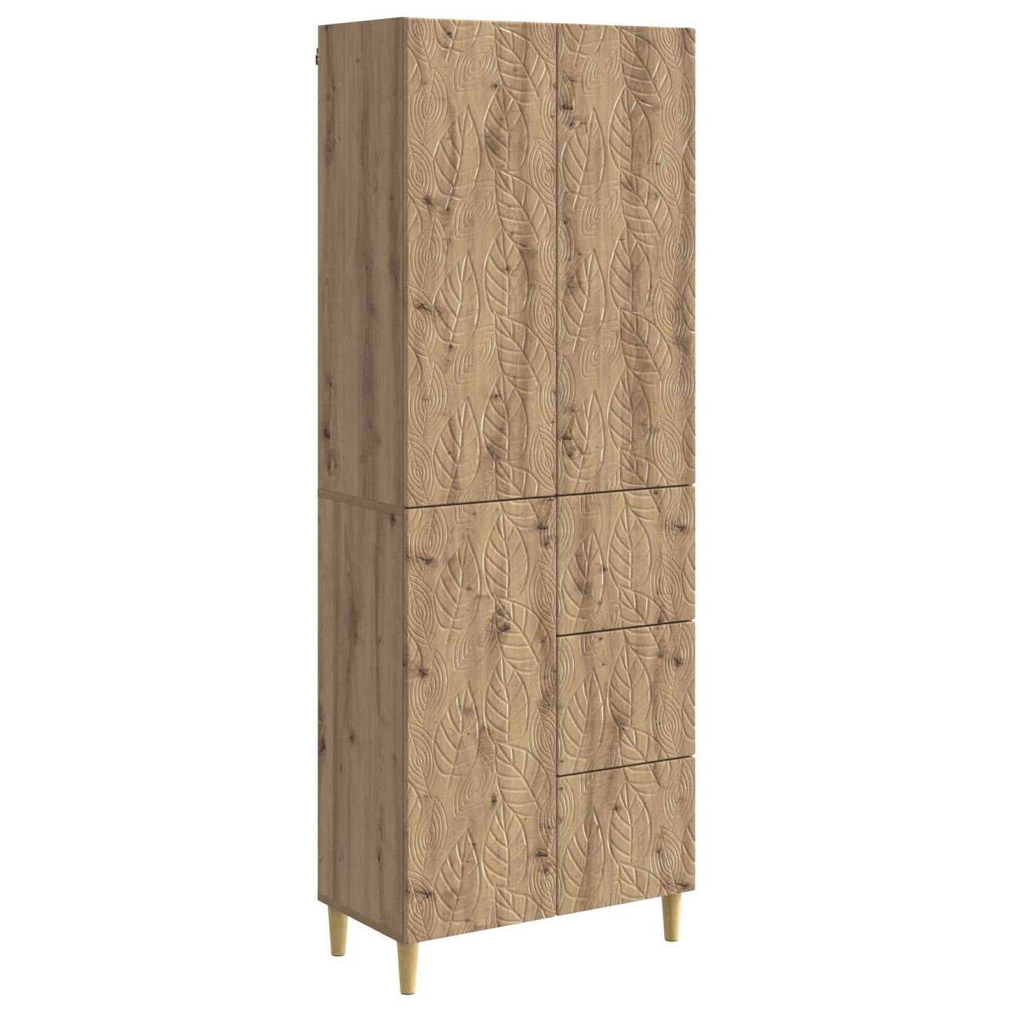 2 pcs Artisanaal eiken