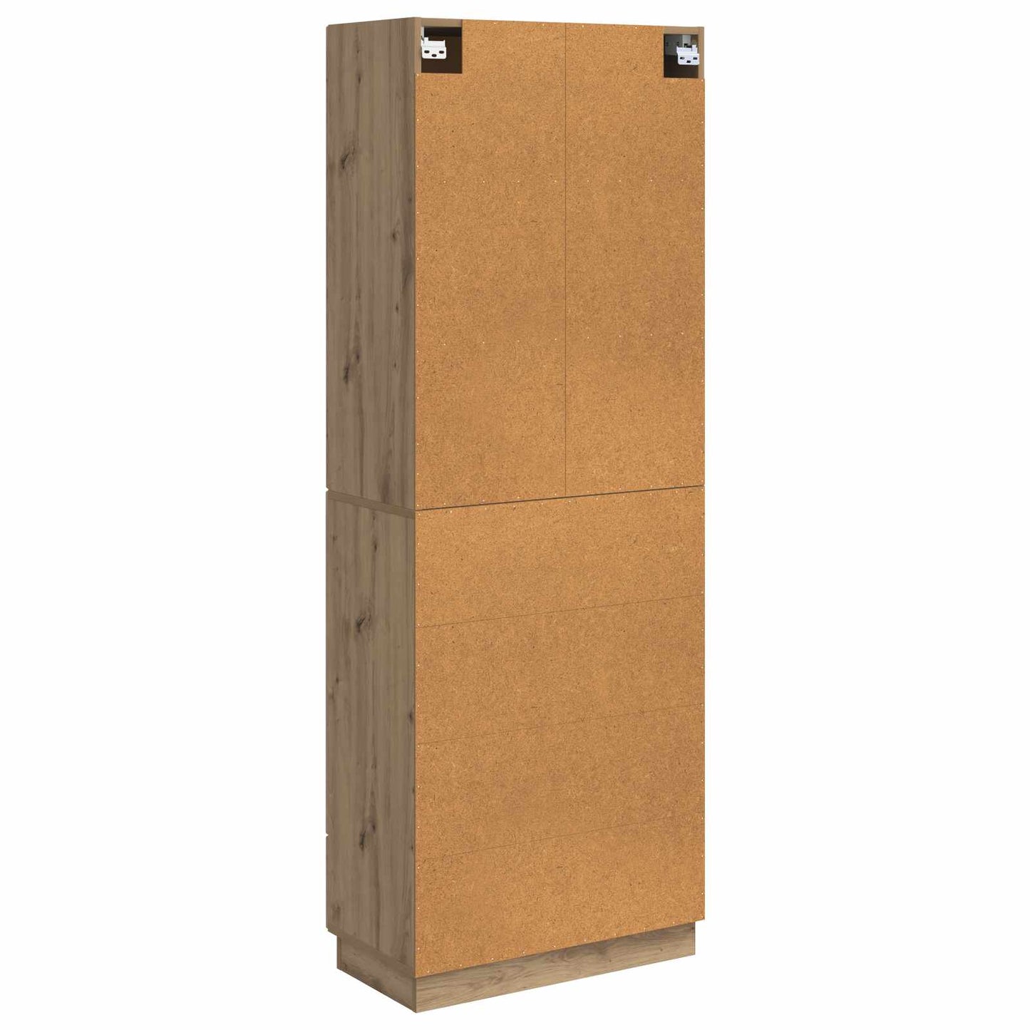 Kastenset 2 st Artisanaal eiken Bewerkt hout