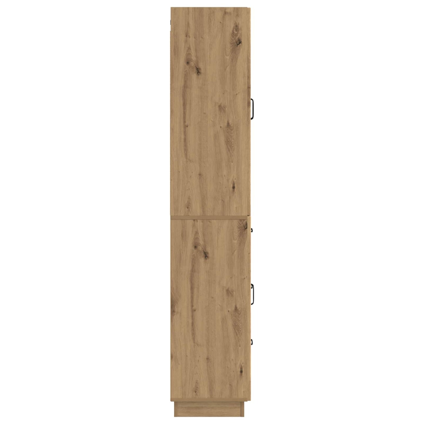Kastenset 2 st Artisanaal eiken Bewerkt hout