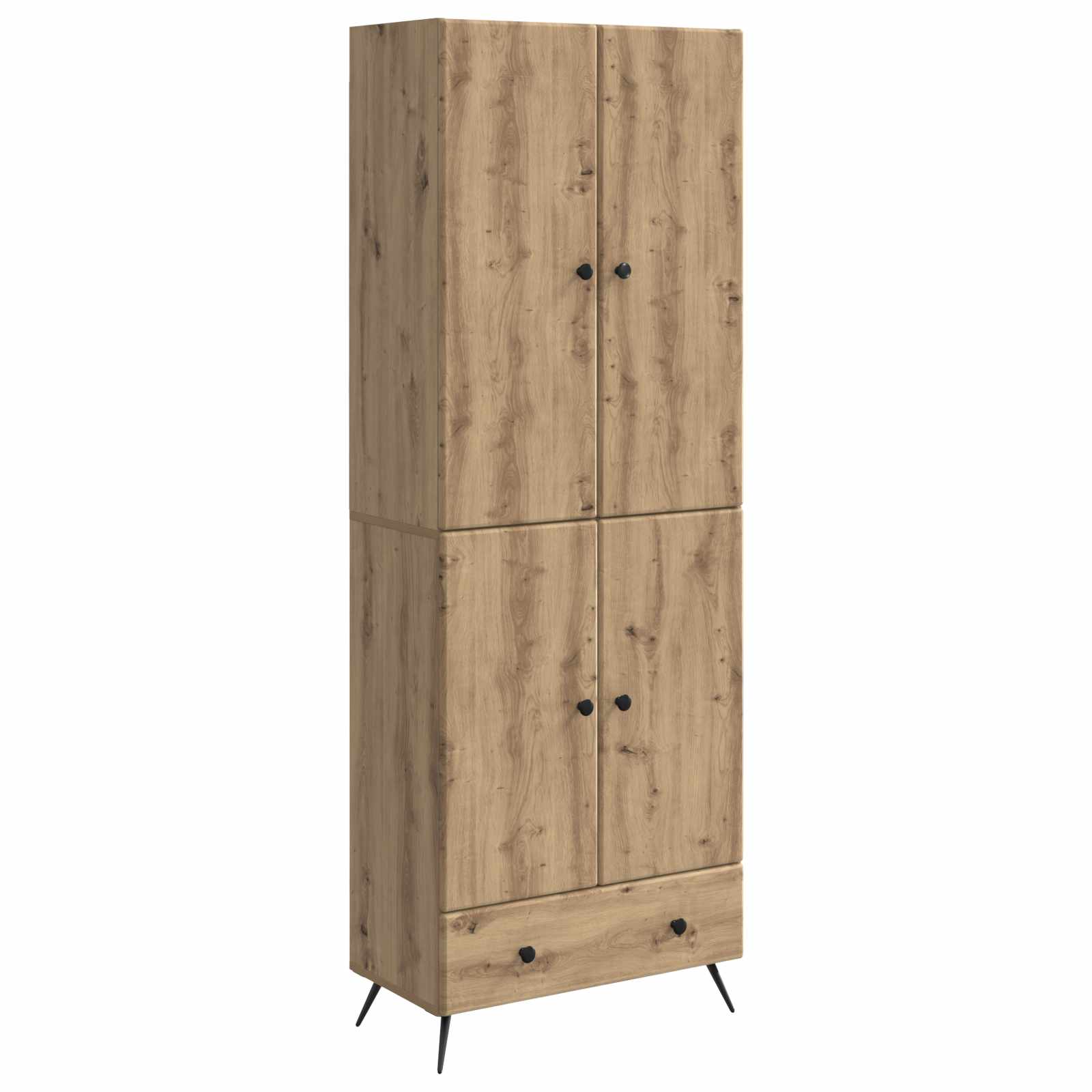 Kastenset 2 st Artisanaal eiken Bewerkt hout is nu te koop bij PeponiXL, paradijselijk wonen!