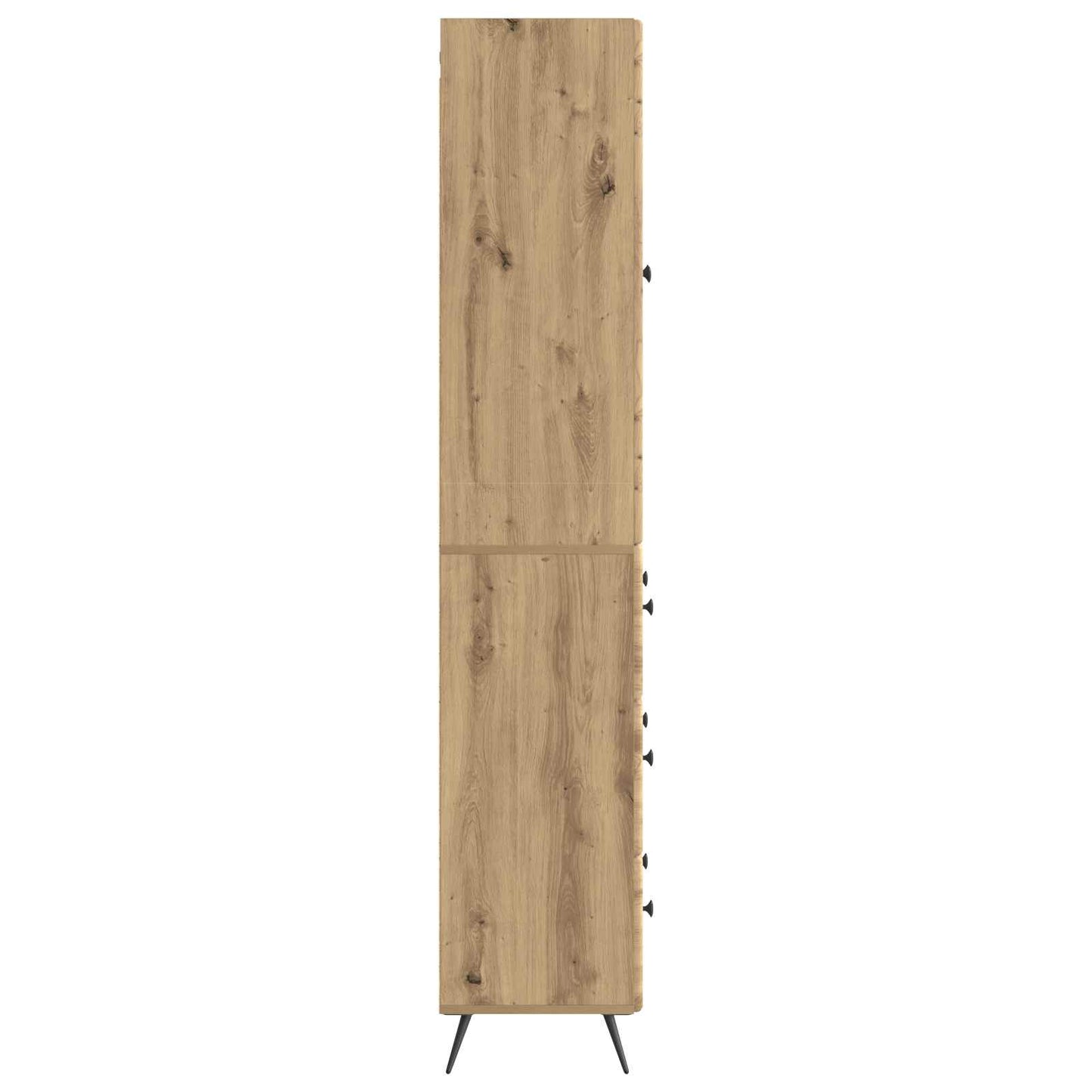 Kastenset 2 st 66 x 34,5 x 90 cm Bewerkt hout Artisanaal eiken is nu te koop bij PeponiXL, paradijselijk wonen!