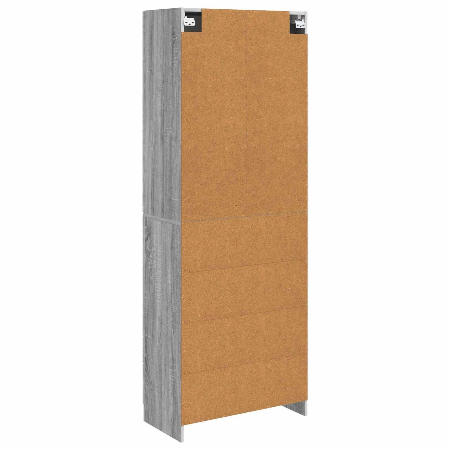 Kastenset 2 pcs Grijs Sonoma 66 x 34,5 x 87 cm Bewerkt hout is nu te koop bij PeponiXL, paradijselijk wonen!