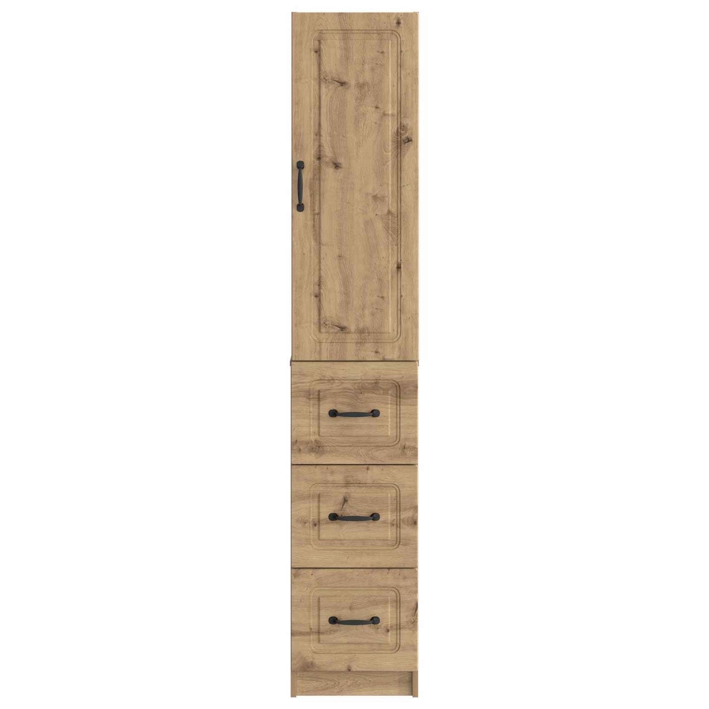 Kastenset 2 st 33 x 34,5 x 87 cm Bewerkt hout Artisanaal eiken is nu te koop bij PeponiXL, paradijselijk wonen!