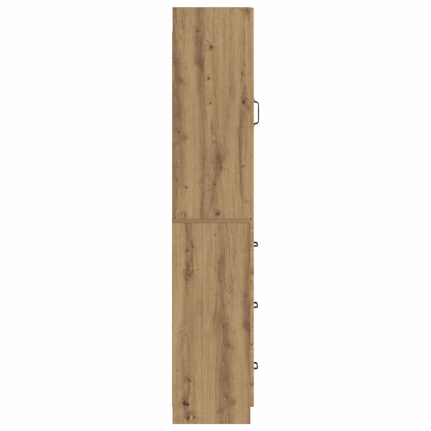 Kastenset 2 st 33 x 34,5 x 87 cm Bewerkt hout Artisanaal eiken is nu te koop bij PeponiXL, paradijselijk wonen!