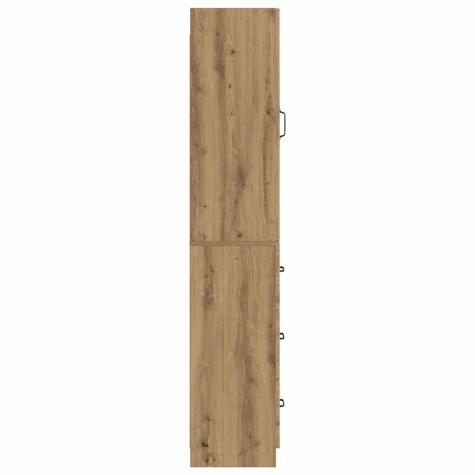 Kastenset 2 st 33 x 34,5 x 87 cm Bewerkt hout Artisanaal eiken is nu te koop bij PeponiXL, paradijselijk wonen!