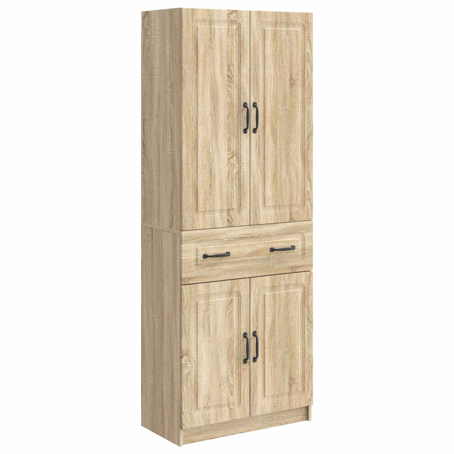 Kastenset 2 pcs Sonoma Eiken Bewerkt hout