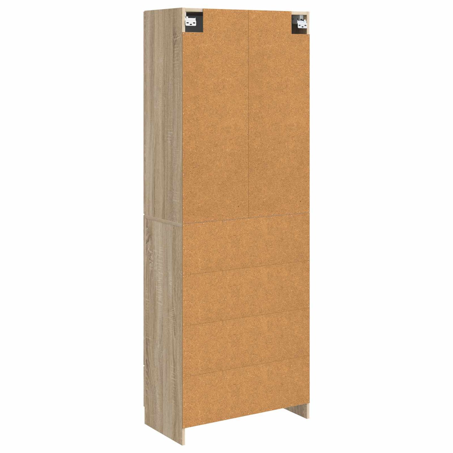 Kastenset 2 pcs Sonoma Eiken Bewerkt hout