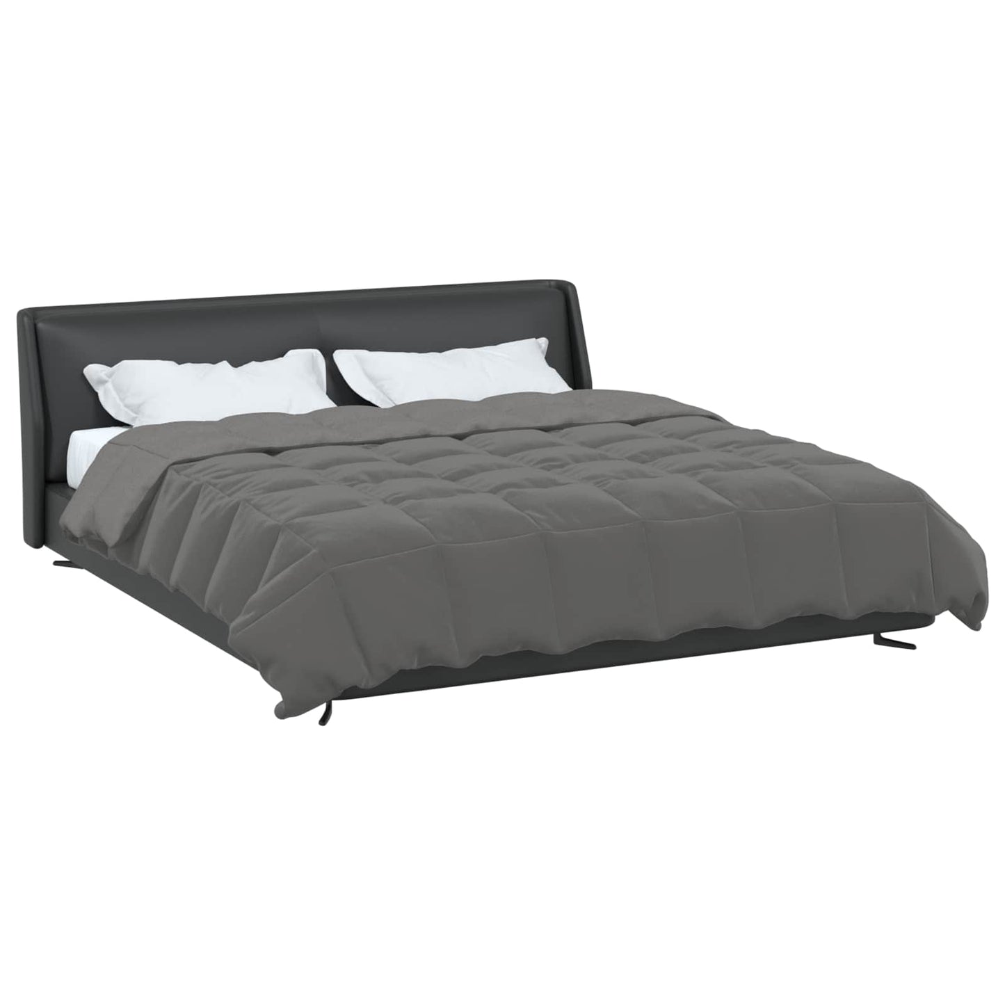 Zomer Dekbed Gekwilt Lichtgrijs 200 x 200 cm Microfiber is nu te koop bij PeponiXL, paradijselijk wonen!