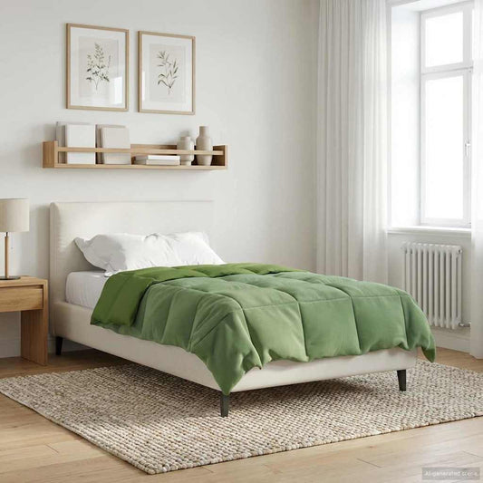 Zomer Dekbed Gekwilt Groen 135 x 200 cm Microfiber is nu te koop bij PeponiXL, paradijselijk wonen!