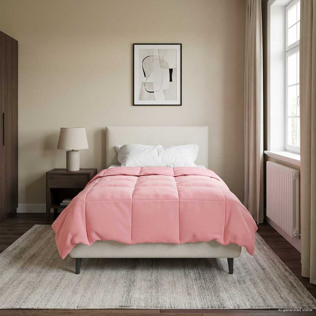 Vol jaar dekbed Gekwilt Roze 155 x 200 cm Microfiber is nu te koop bij PeponiXL, paradijselijk wonen!