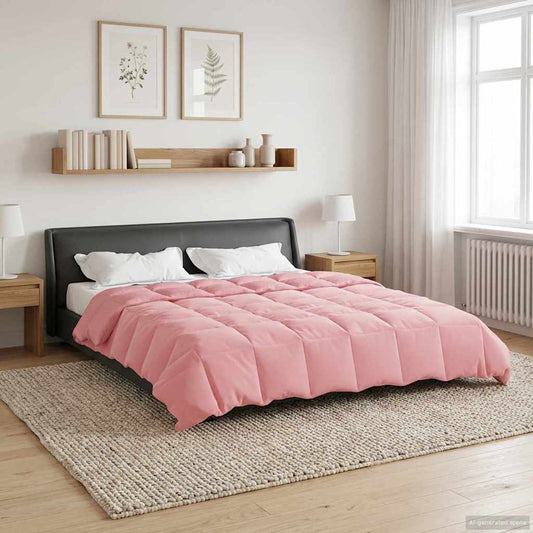 Vol jaar dekbed Gekwilt Roze 200 x 240 cm Microfiber is nu te koop bij PeponiXL, paradijselijk wonen!