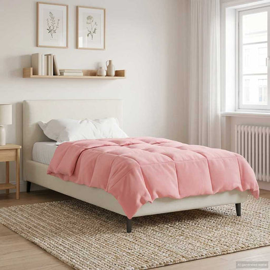 Vol jaar dekbed Gekwilt Roze 135 x 220 cm Microfiber is nu te koop bij PeponiXL, paradijselijk wonen!