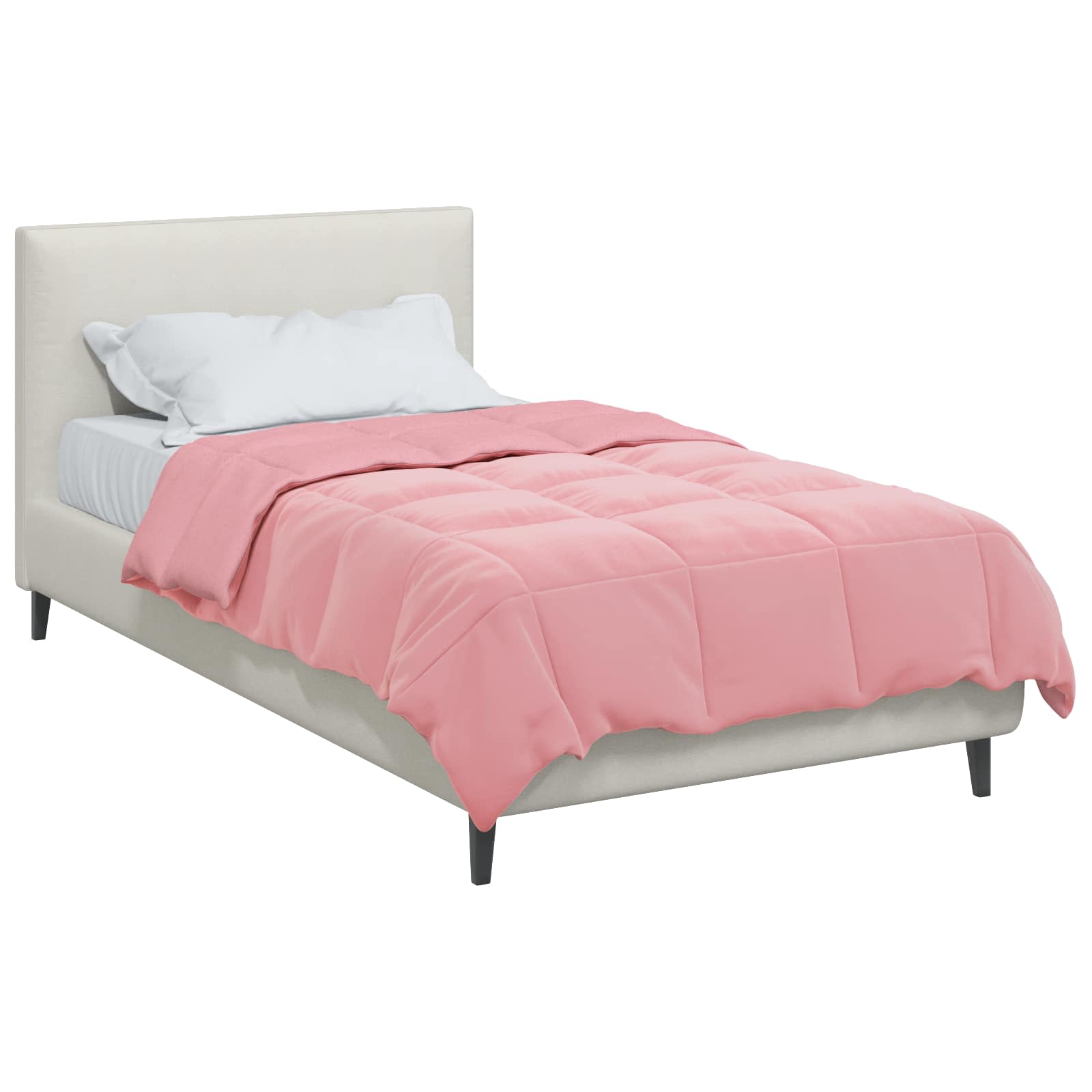 Vol jaar dekbed Gekwilt Roze 135 x 220 cm Microfiber is nu te koop bij PeponiXL, paradijselijk wonen!