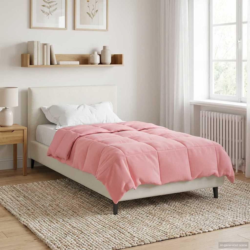 Vol jaar dekbed Gekwilt Roze 155 x 220 cm Microfiber is nu te koop bij PeponiXL, paradijselijk wonen!