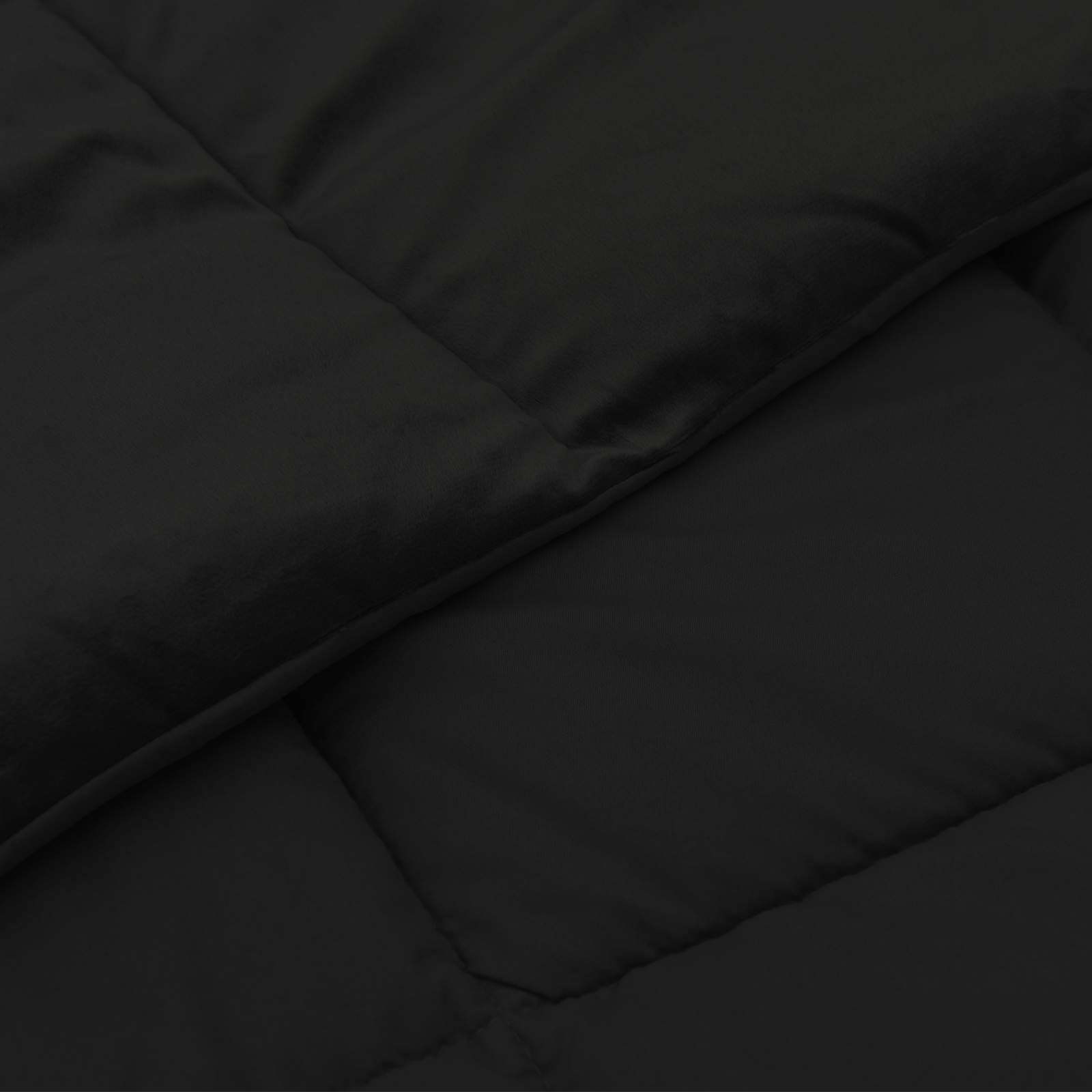 Winter Dekbed Gekwilt Zwart 155 x 220 cm Microfiber is nu te koop bij PeponiXL, paradijselijk wonen!