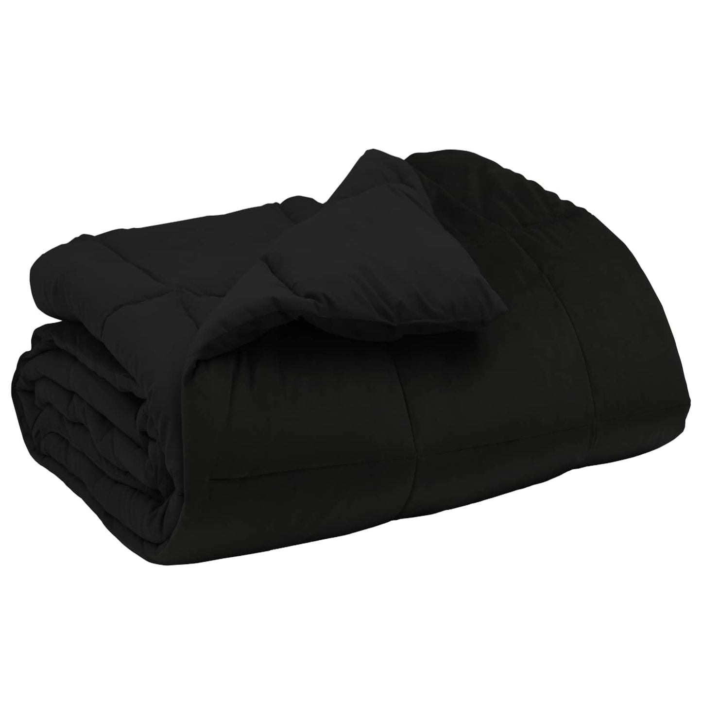 Winter Dekbed Gekwilt Zwart 155 x 220 cm Microfiber is nu te koop bij PeponiXL, paradijselijk wonen!