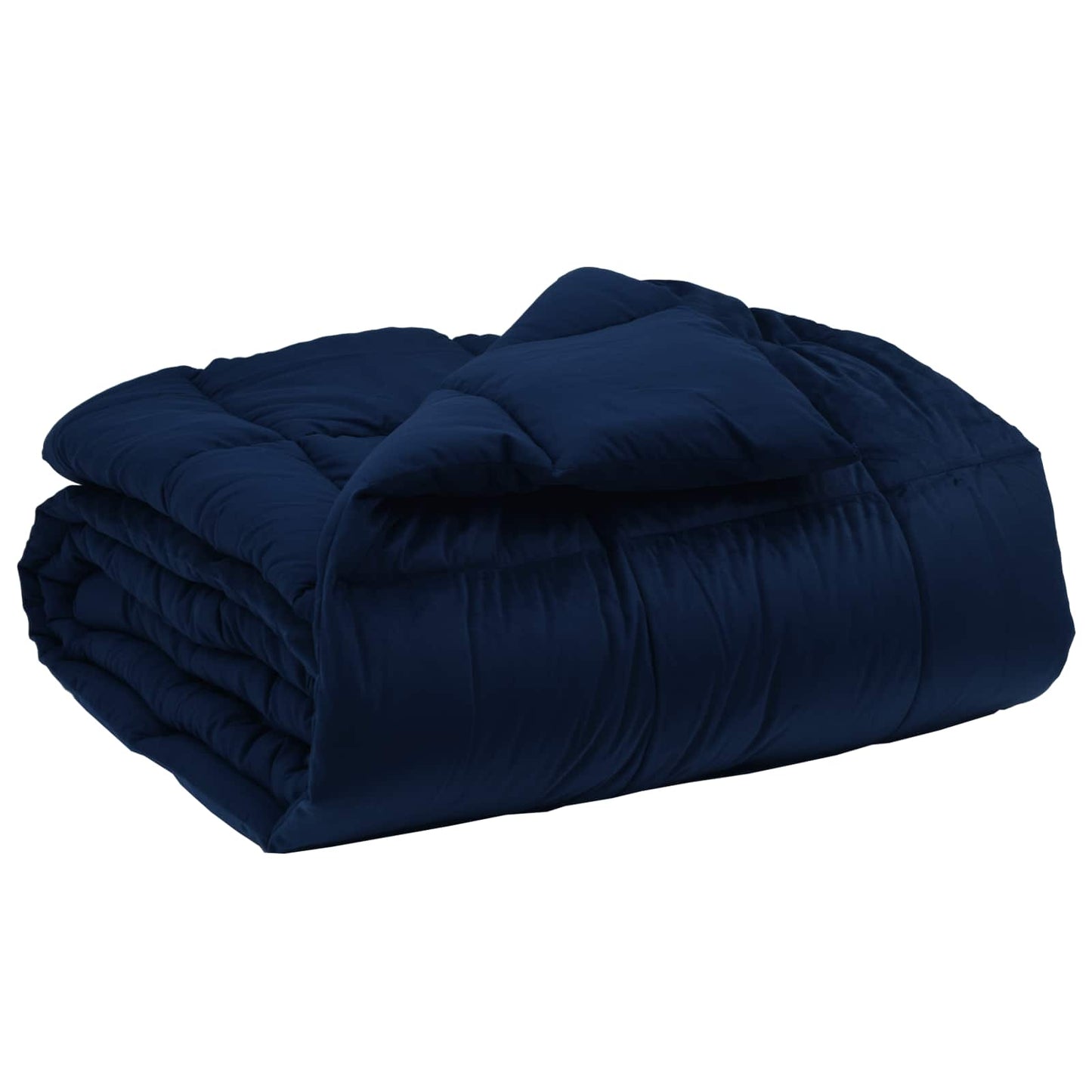 Winter Dekbed Gekwilt Donkerblauw 240 x 260 cm Microfiber is nu te koop bij PeponiXL, paradijselijk wonen!