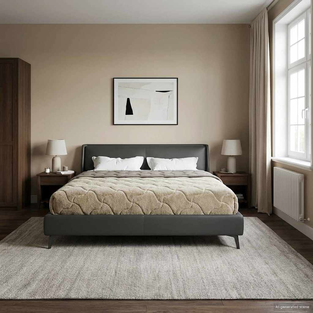 Vol jaar dekbed Gekwilt Lichtgrijs 220 x 260 cm is nu te koop bij PeponiXL, paradijselijk wonen!