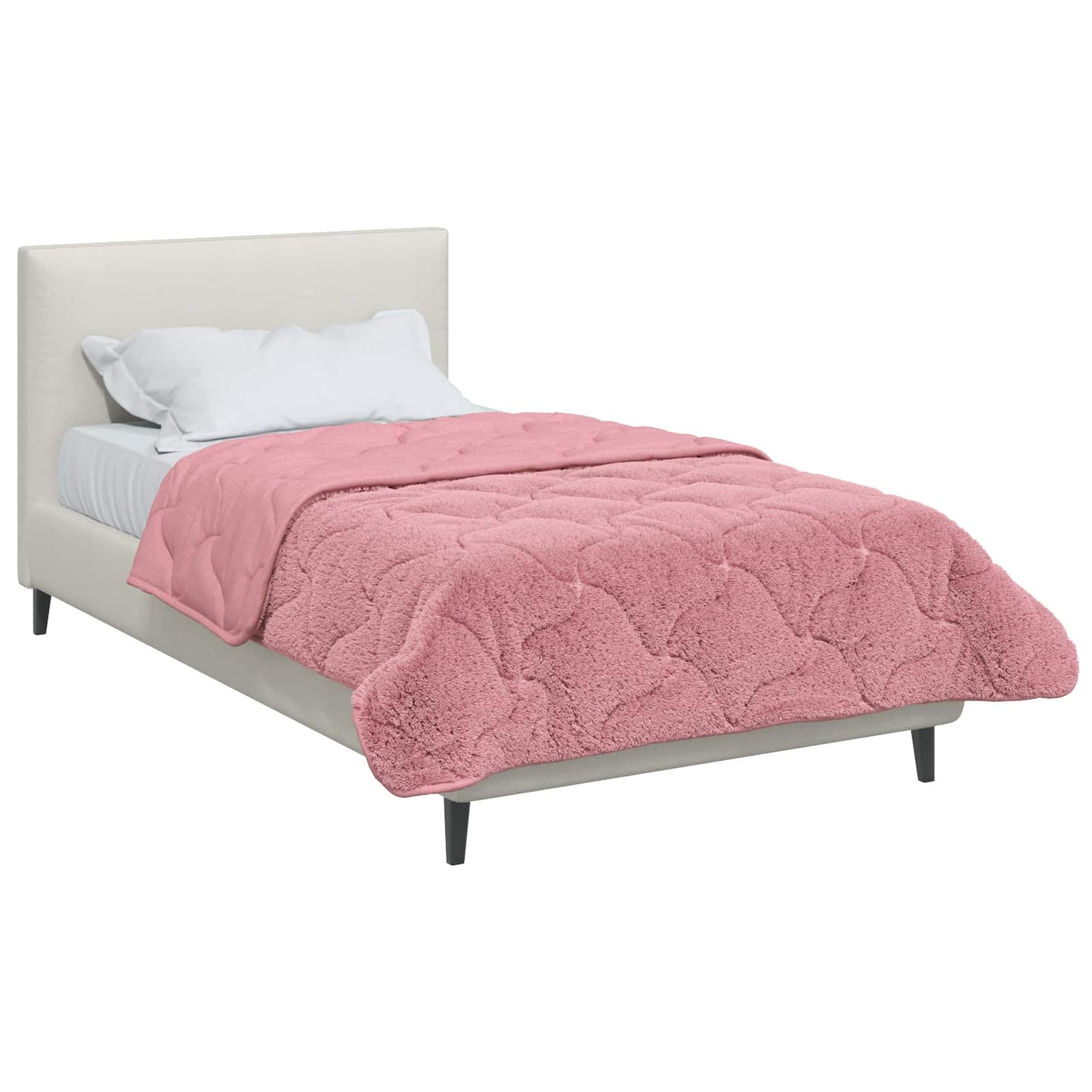 Vol jaar dekbed Roze 135 x 200 cm Microfiber en Teddy fleece is nu te koop bij PeponiXL, paradijselijk wonen!
