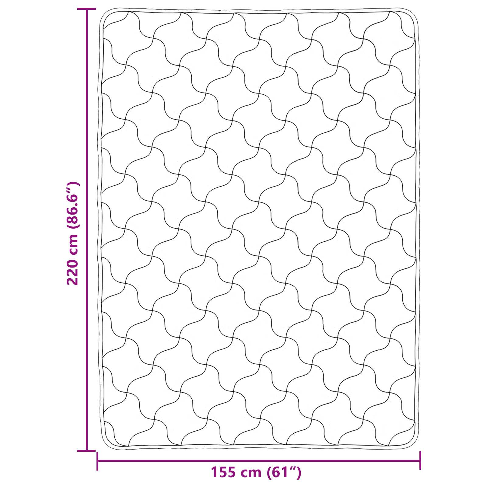 Vol jaar dekbed Roze 155 x 220 cm Microfiber en Teddy fleece is nu te koop bij PeponiXL, paradijselijk wonen!