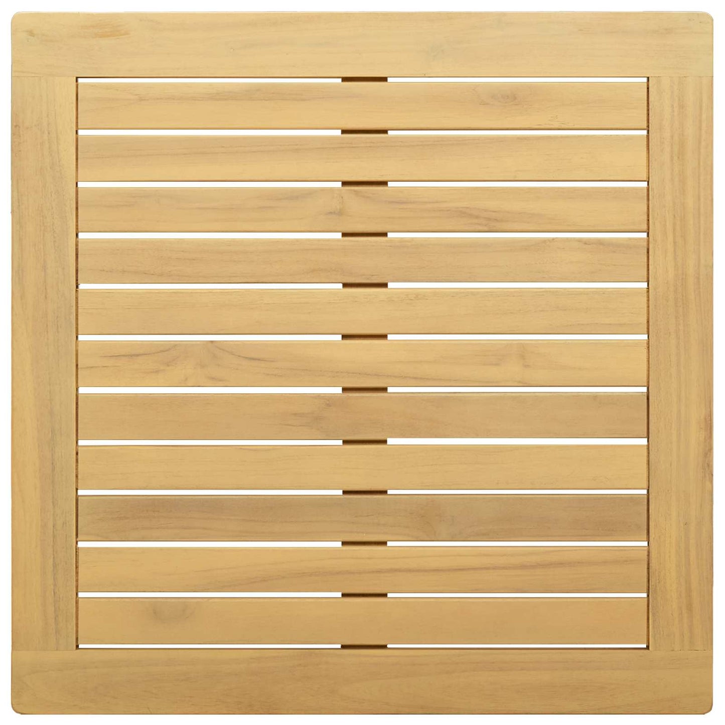 Salontafel Licht acacia 60 x 60 x 36 cm Massief Acaciahout is nu te koop bij PeponiXL, paradijselijk wonen!