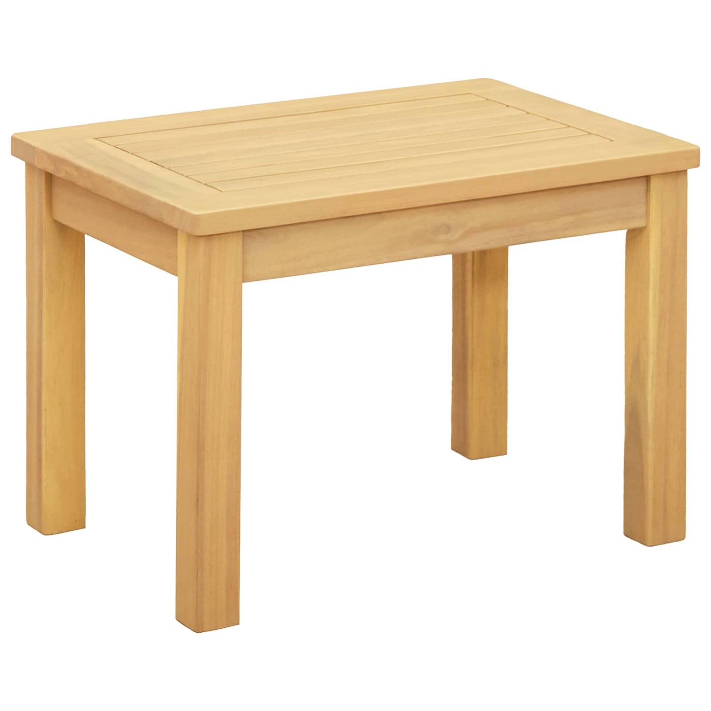 Salontafel Licht acacia 50 x 35 x 36 cm Massief Acaciahout is nu te koop bij PeponiXL, paradijselijk wonen!