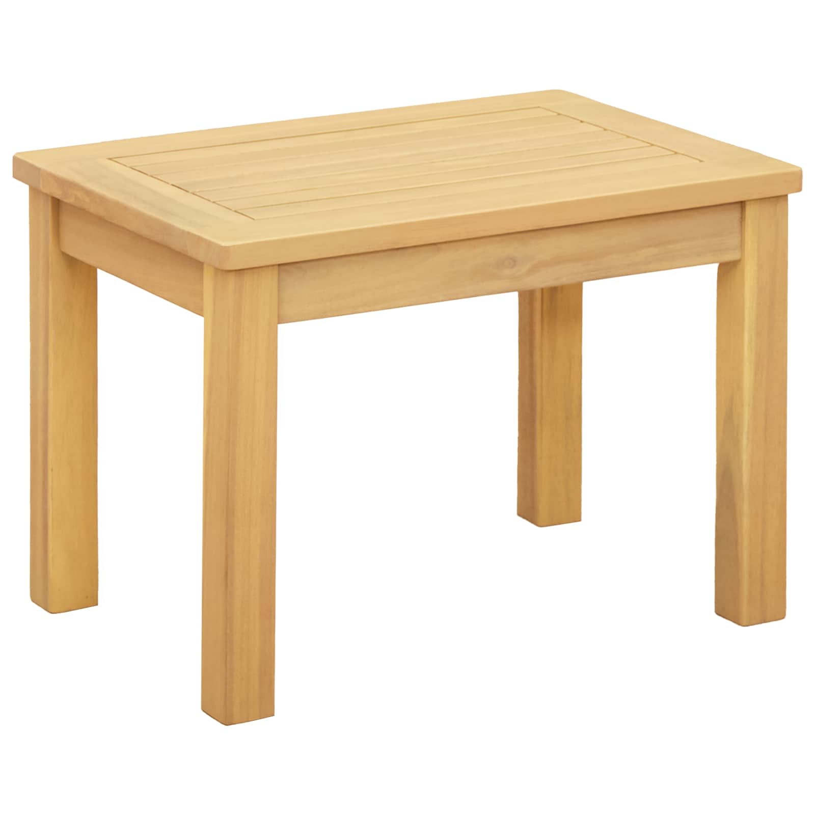 Salontafel Licht acacia 50 x 35 x 36 cm Massief Acaciahout is nu te koop bij PeponiXL, paradijselijk wonen!