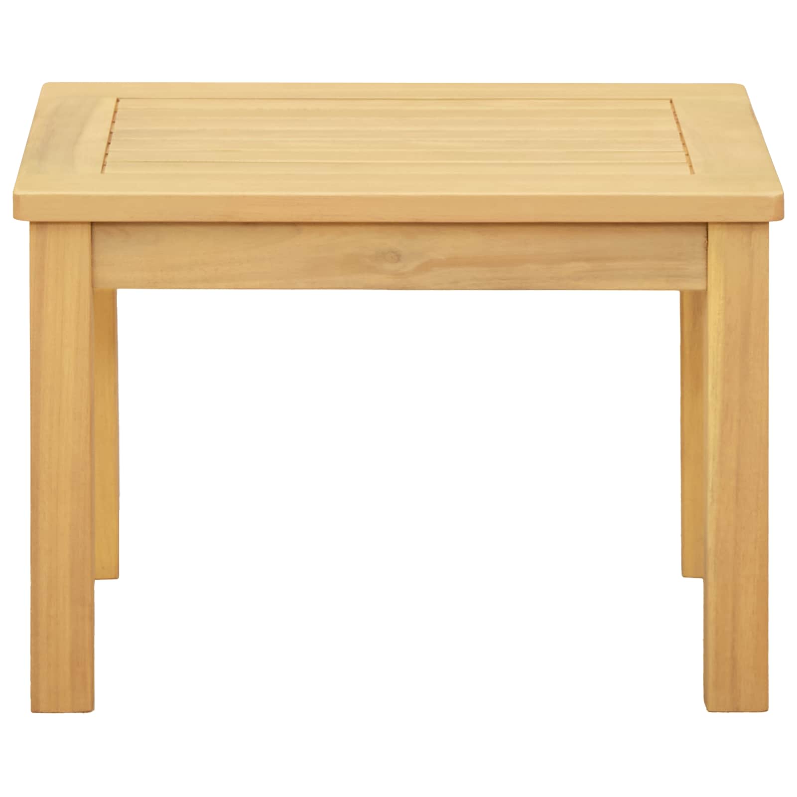Salontafel Licht acacia 50 x 35 x 36 cm Massief Acaciahout is nu te koop bij PeponiXL, paradijselijk wonen!