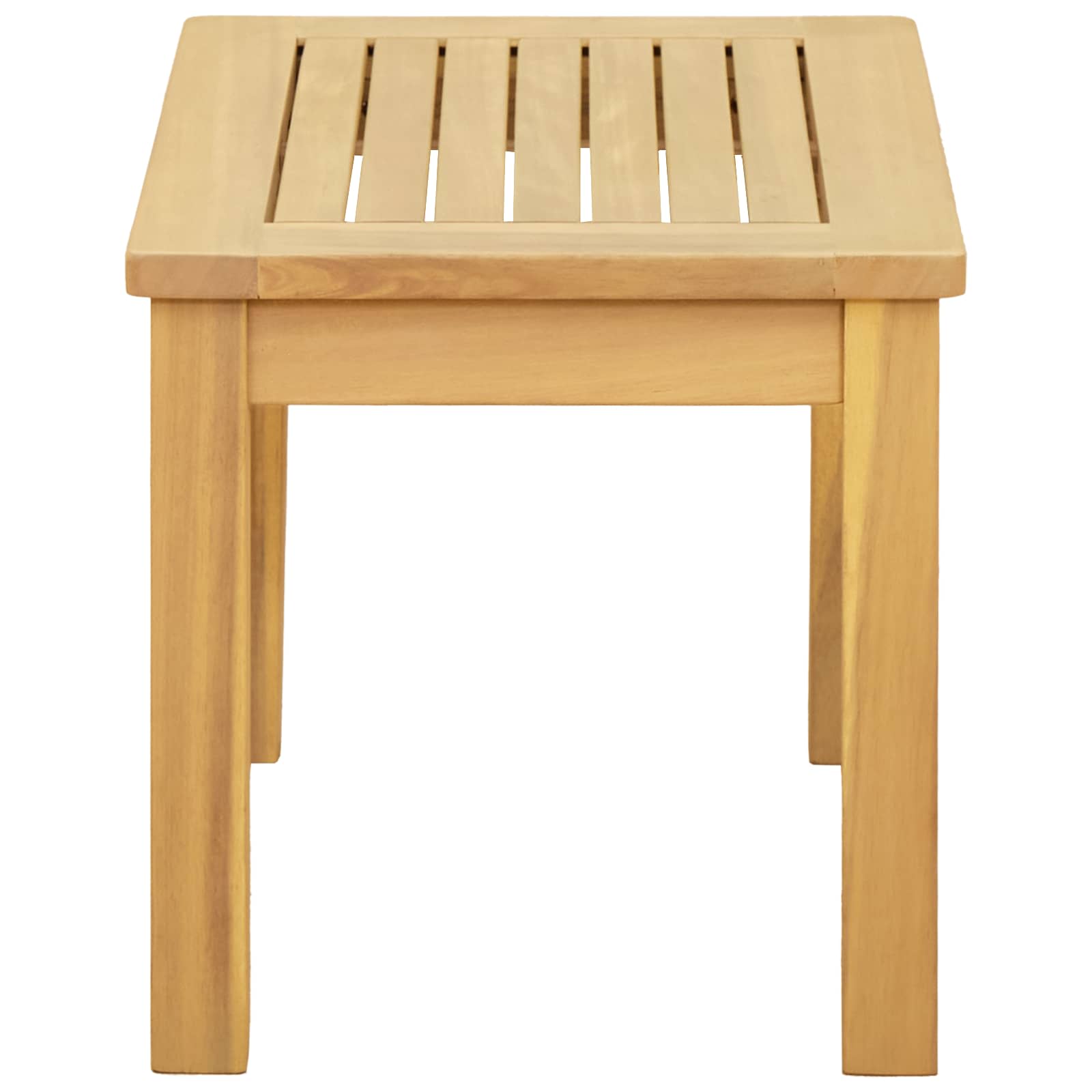 Salontafel Licht acacia 50 x 35 x 36 cm Massief Acaciahout is nu te koop bij PeponiXL, paradijselijk wonen!