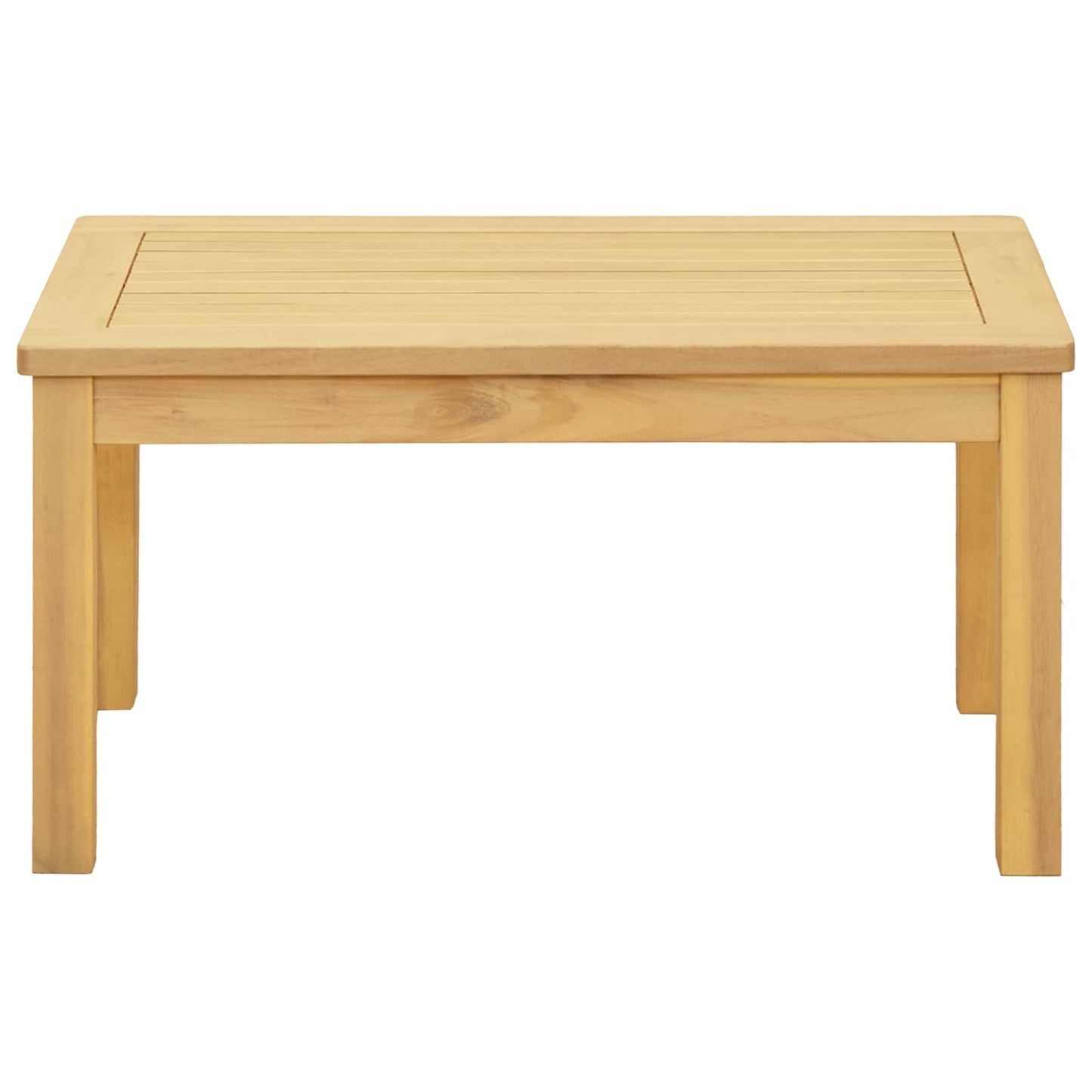 Salontafel Licht acacia 70 x 40 x 36 cm Massief Acaciahout is nu te koop bij PeponiXL, paradijselijk wonen!