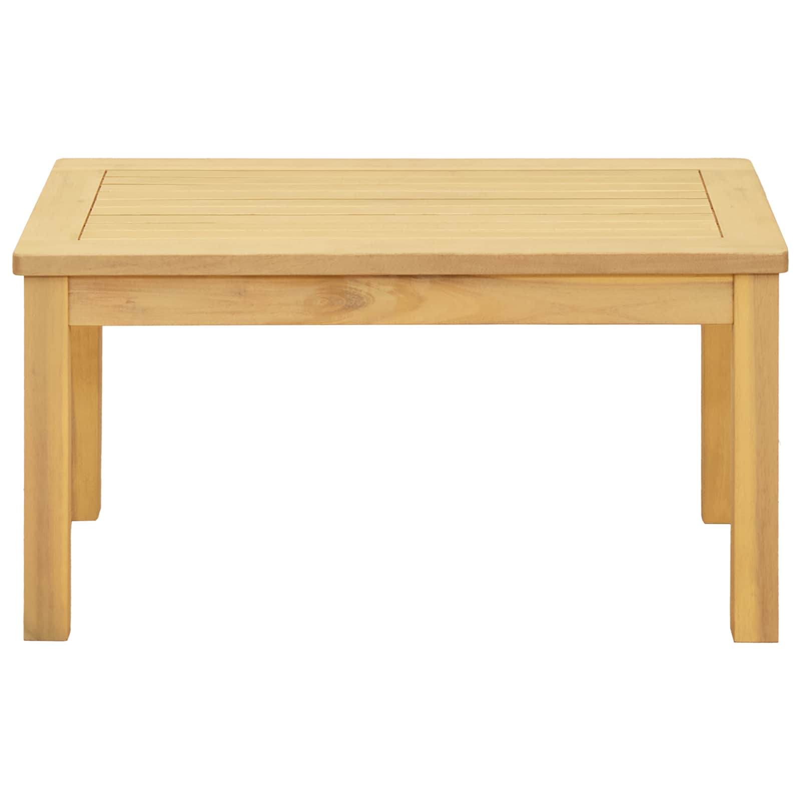 Salontafel Licht acacia 70 x 40 x 36 cm Massief Acaciahout is nu te koop bij PeponiXL, paradijselijk wonen!