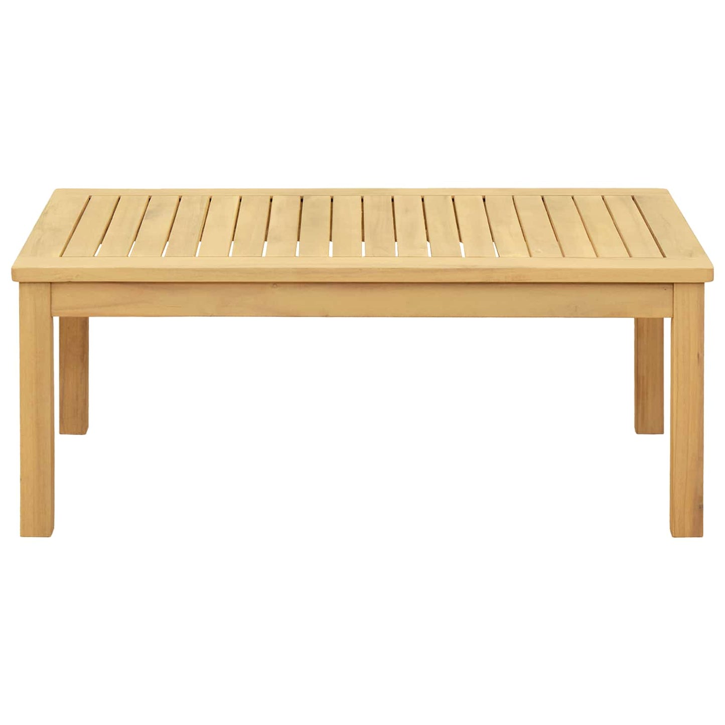 Salontafel Licht acacia 90 x 50 x 36 cm Massief Acaciahout is nu te koop bij PeponiXL, paradijselijk wonen!