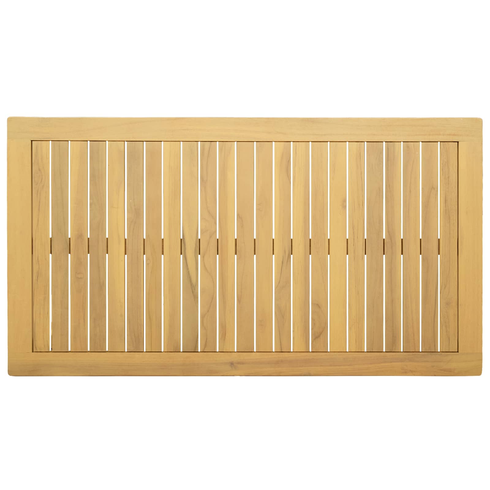 Salontafel Licht acacia 110 x 60 x 45 cm Massief Acaciahout is nu te koop bij PeponiXL, paradijselijk wonen!