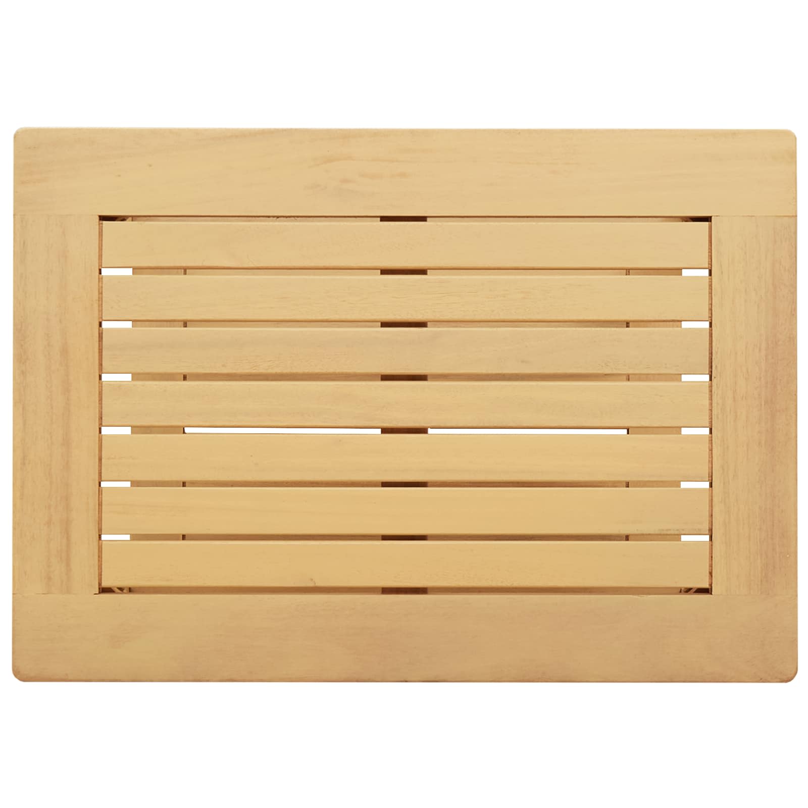 Bijzettafel Olie naturel 50 x 35 x 45 cm Massief Acaciahout is nu te koop bij PeponiXL, paradijselijk wonen!