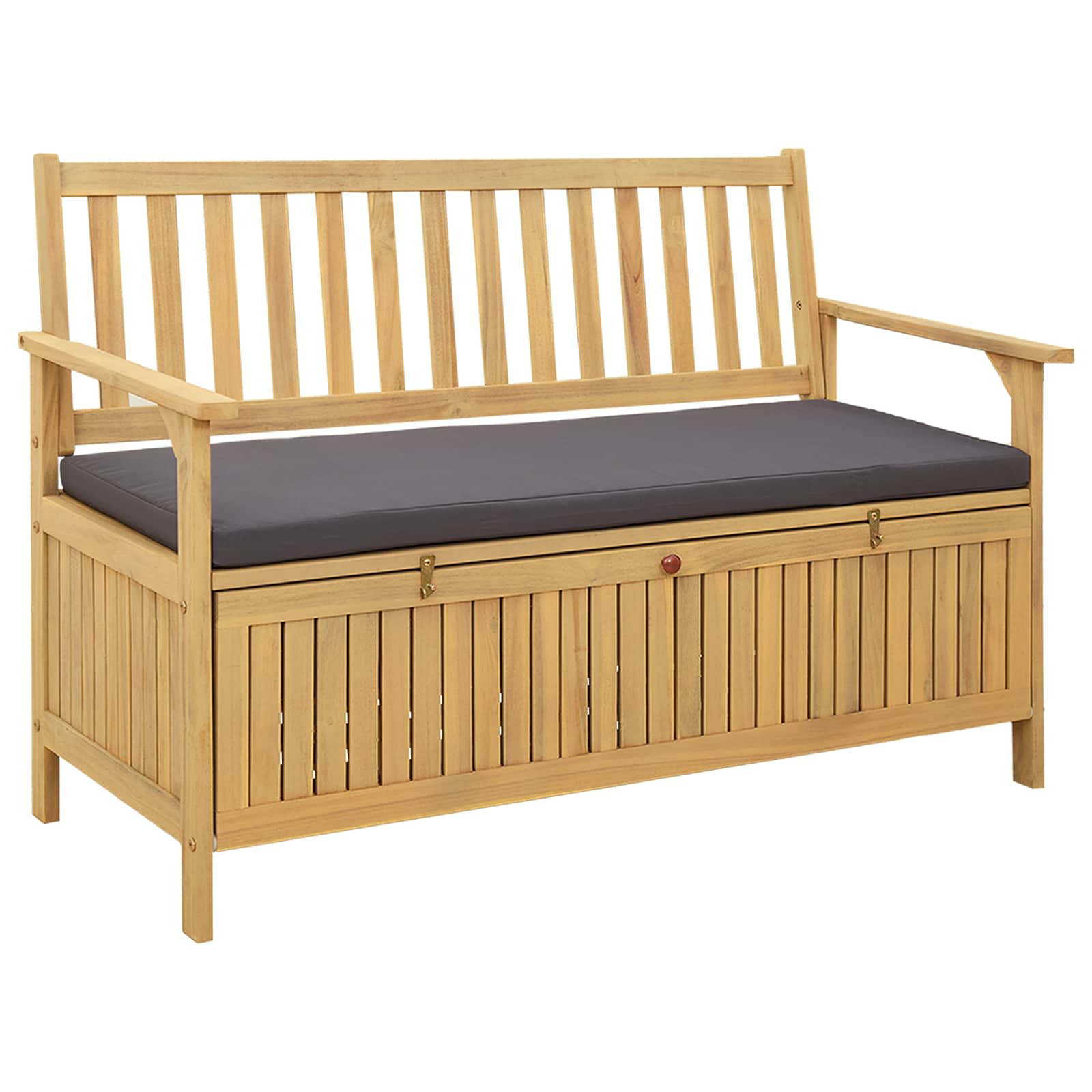 Opslagbank met kussen met opslag met de deur is nu te koop bij PeponiXL, paradijselijk wonen!