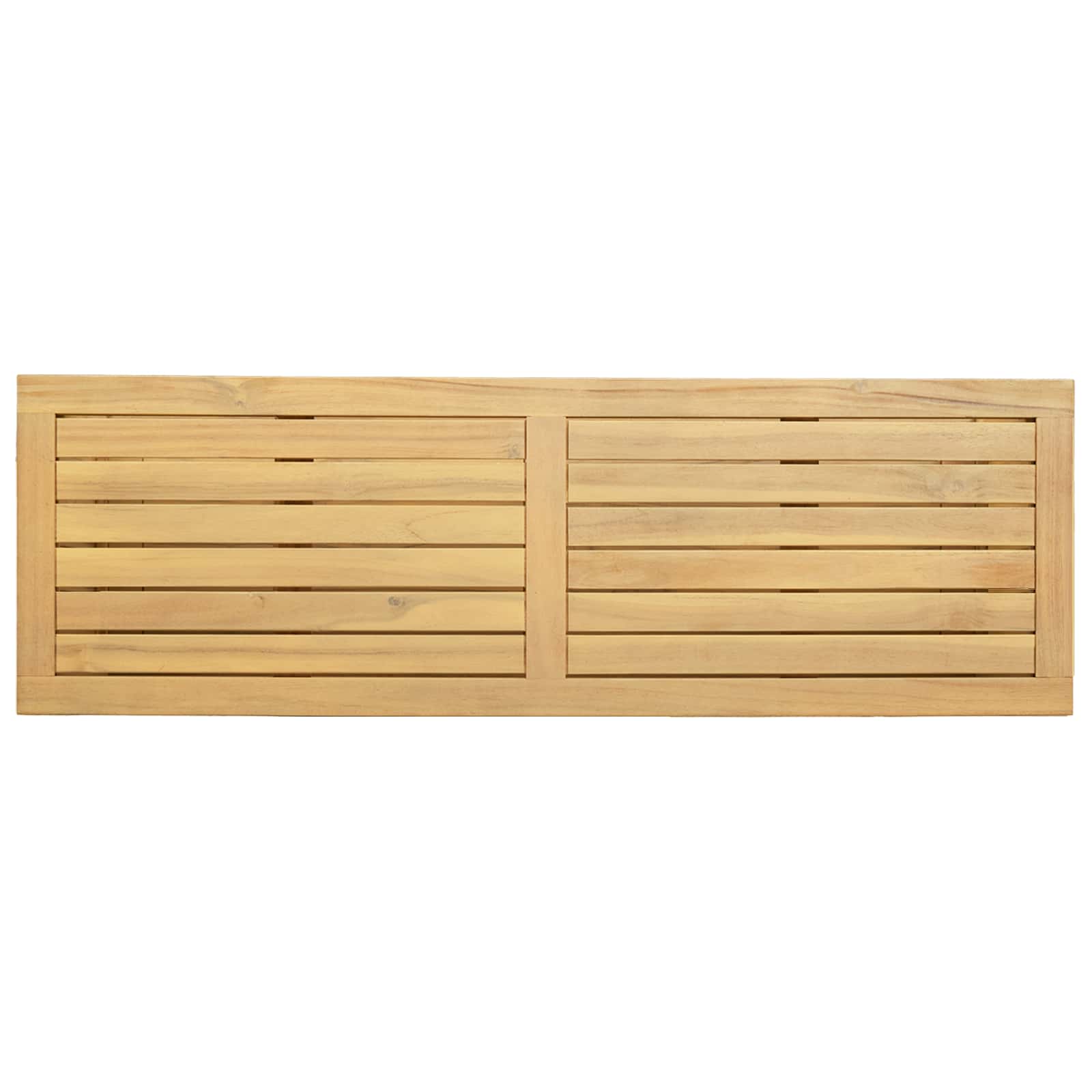 Tuin Console Tafel met opslag Licht acacia 110 x 35 x 75 cm is nu te koop bij PeponiXL, paradijselijk wonen!