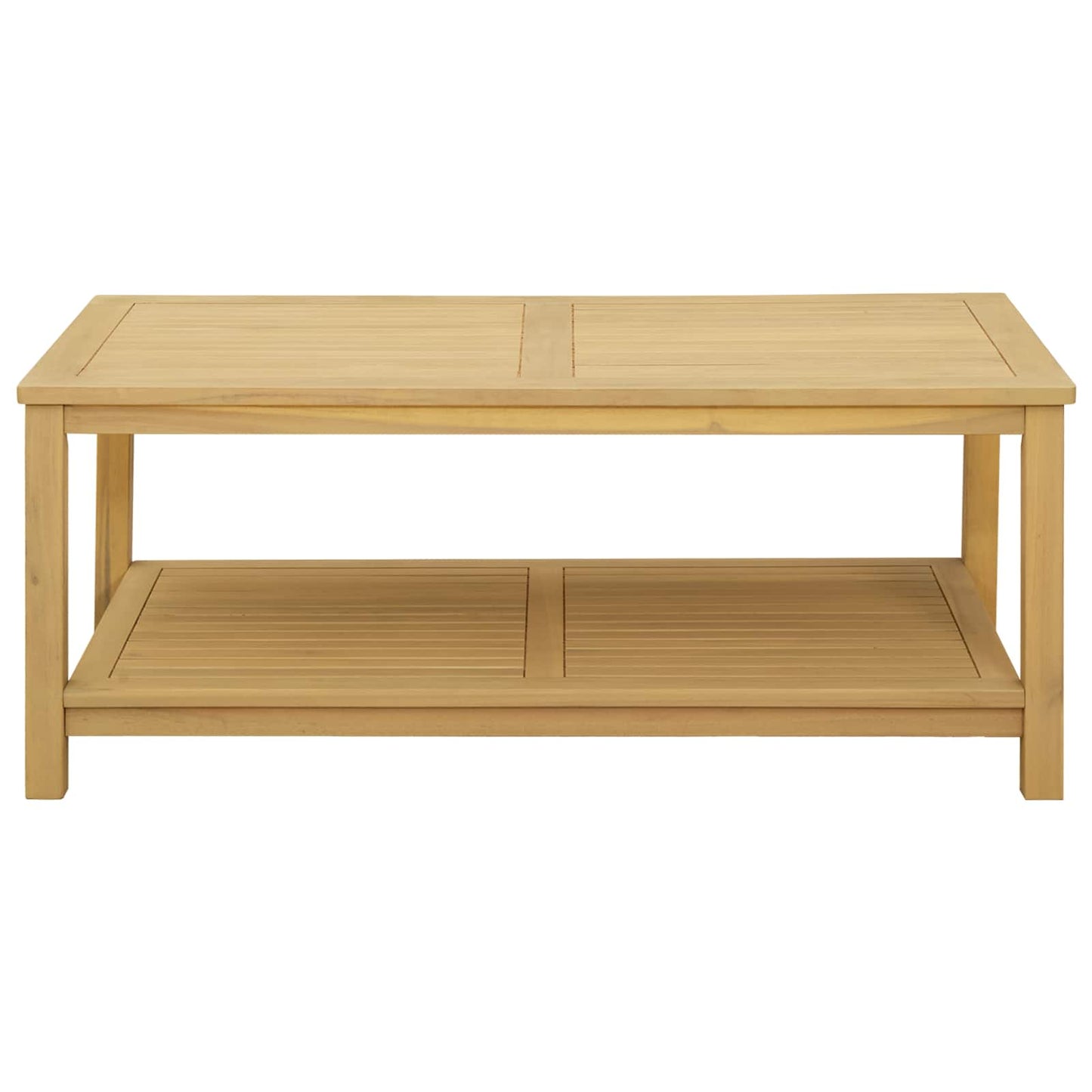 Bijzettafel Olie naturel 110 x 55 x 45 cm Massief Acaciahout is nu te koop bij PeponiXL, paradijselijk wonen!