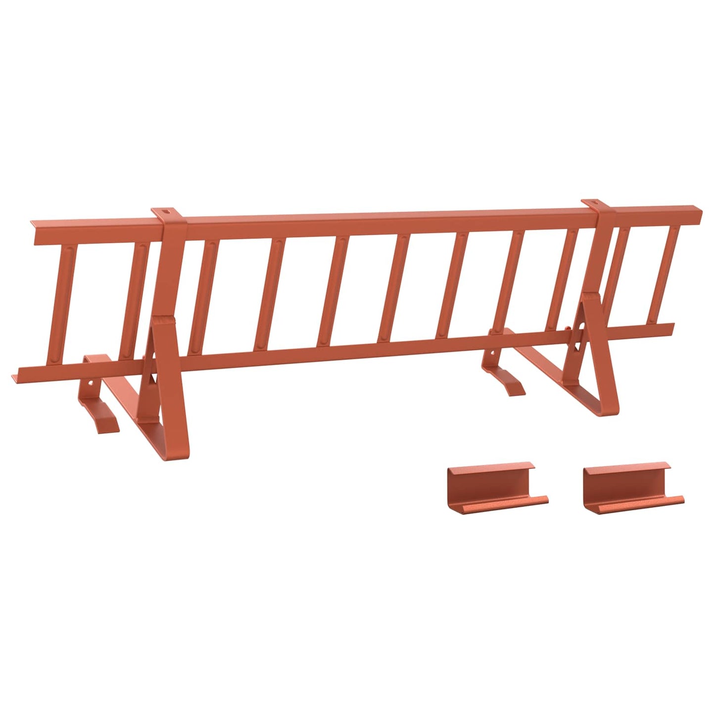 Dak sneeuwbeugel Rood 800 x 29,5 x 34,5 cm Staal is nu te koop bij PeponiXL, paradijselijk wonen!