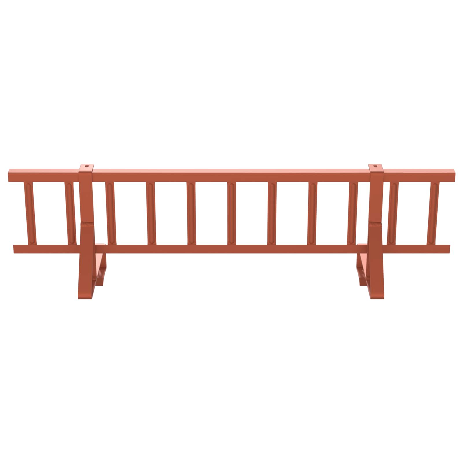 Dak sneeuwbeugel Rood 800 x 29,5 x 34,5 cm Staal is nu te koop bij PeponiXL, paradijselijk wonen!