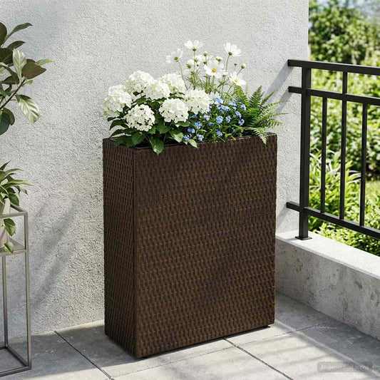 Hoge Plantenbak 55 x 22 x 70 cm Ja is nu te koop bij PeponiXL, paradijselijk wonen!
