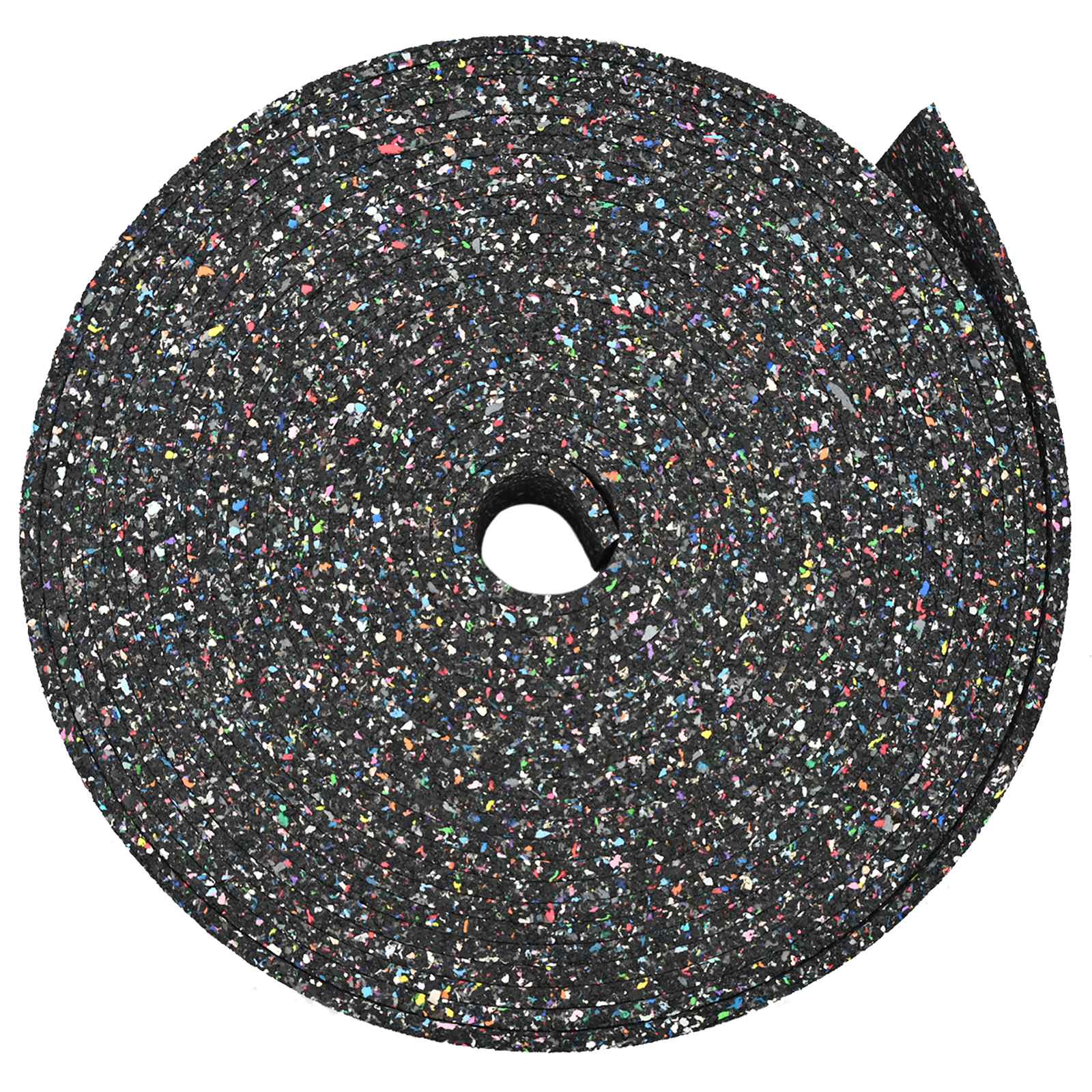 Rubbergranulaatrol Zwart 2000 x 5 x 1 cm Rubber is nu te koop bij PeponiXL, paradijselijk wonen!