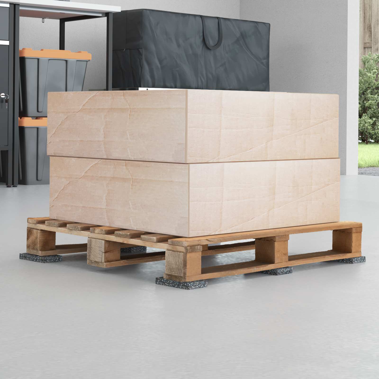 Rubbergranulaatrol Zwart 500 x 8 x 0,8 cm Rubber is nu te koop bij PeponiXL, paradijselijk wonen!