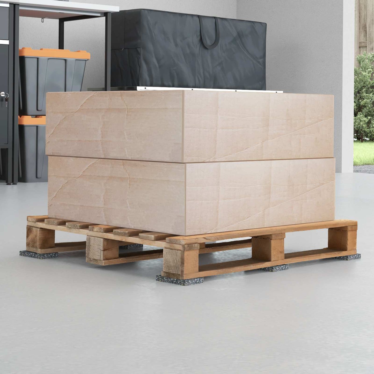 Rubbergranulaatrol Zwart 2000 x 8 x 0,8 cm Rubber is nu te koop bij PeponiXL, paradijselijk wonen!