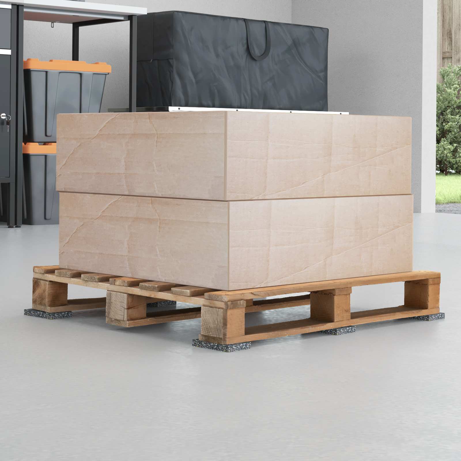 Rubbergranulaatrol Zwart 2000 x 8 x 0,8 cm Rubber is nu te koop bij PeponiXL, paradijselijk wonen!