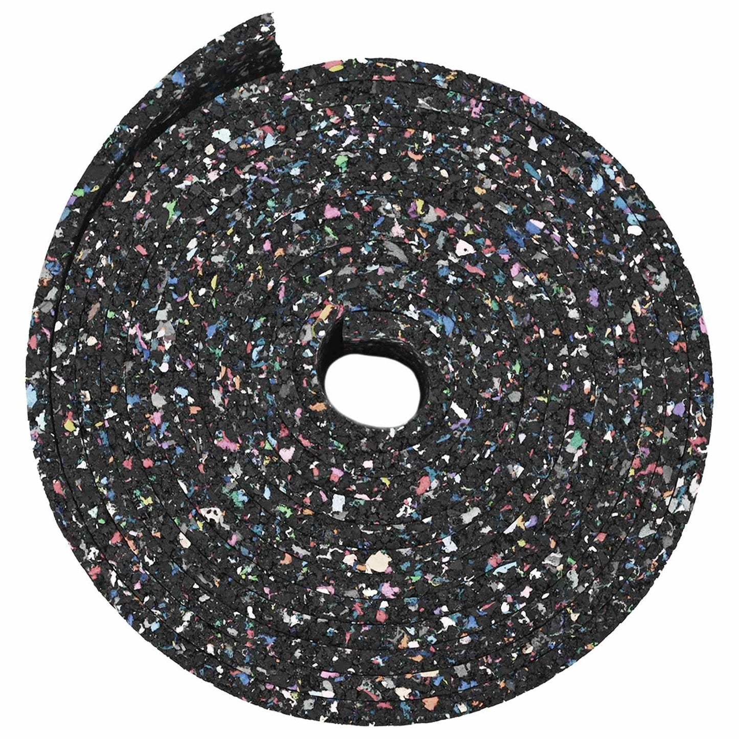 Rubbergranulaatrol Zwart 1000 x 8 x 1 cm Rubber is nu te koop bij PeponiXL, paradijselijk wonen!